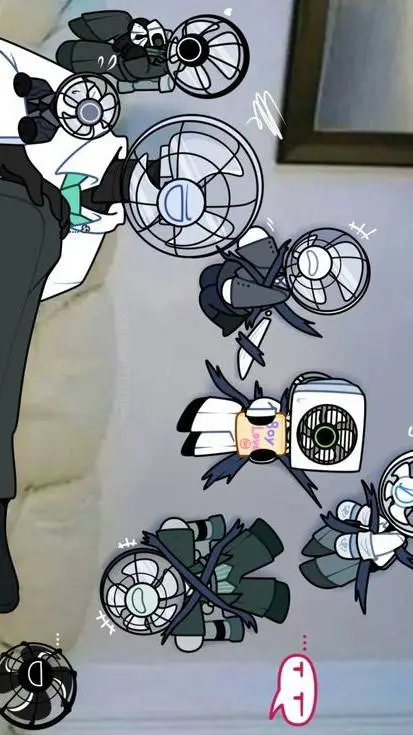 ai character: Facioon Fanman 🗝️ background