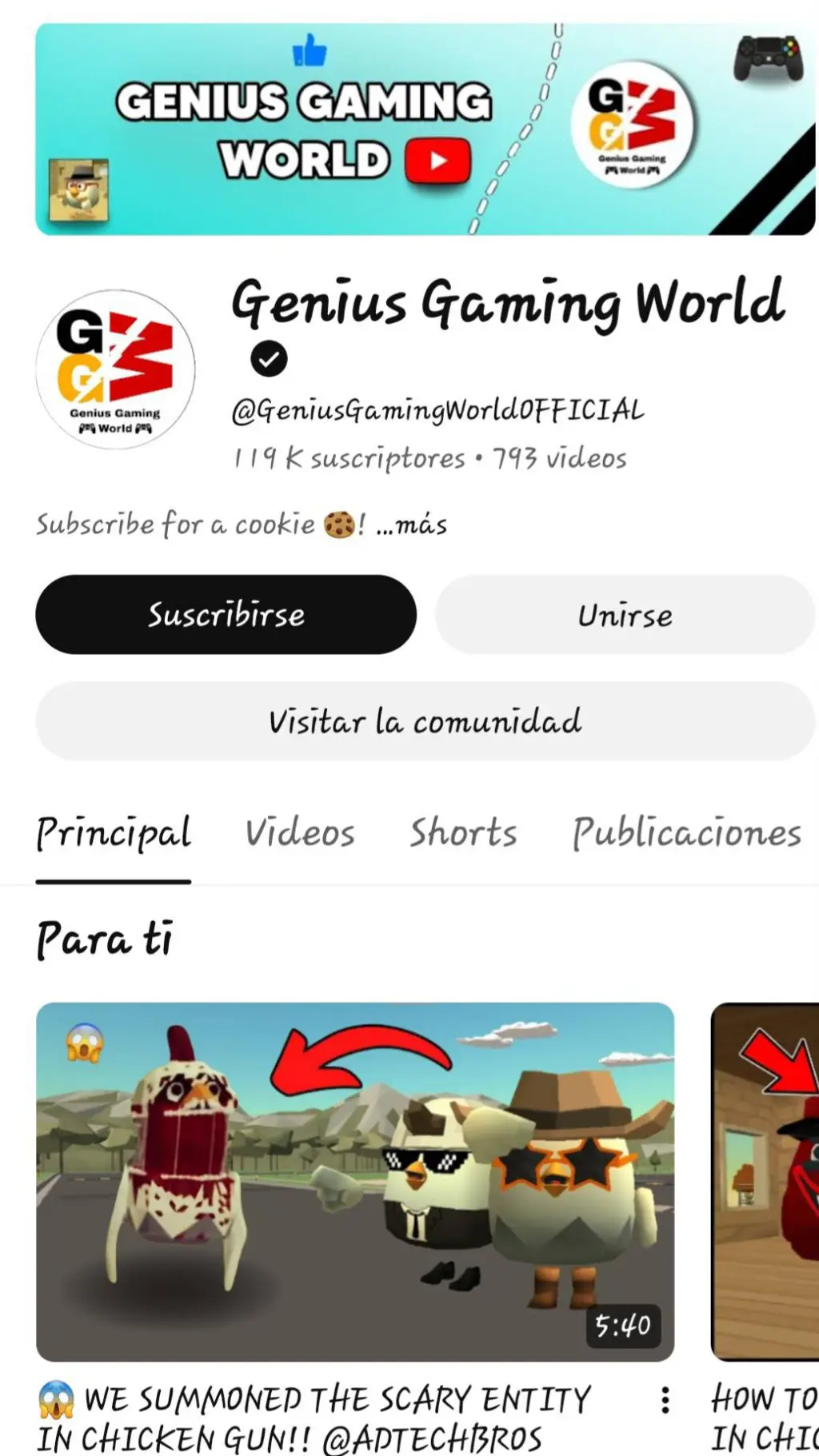 ai character: GeniusGamingWorld background