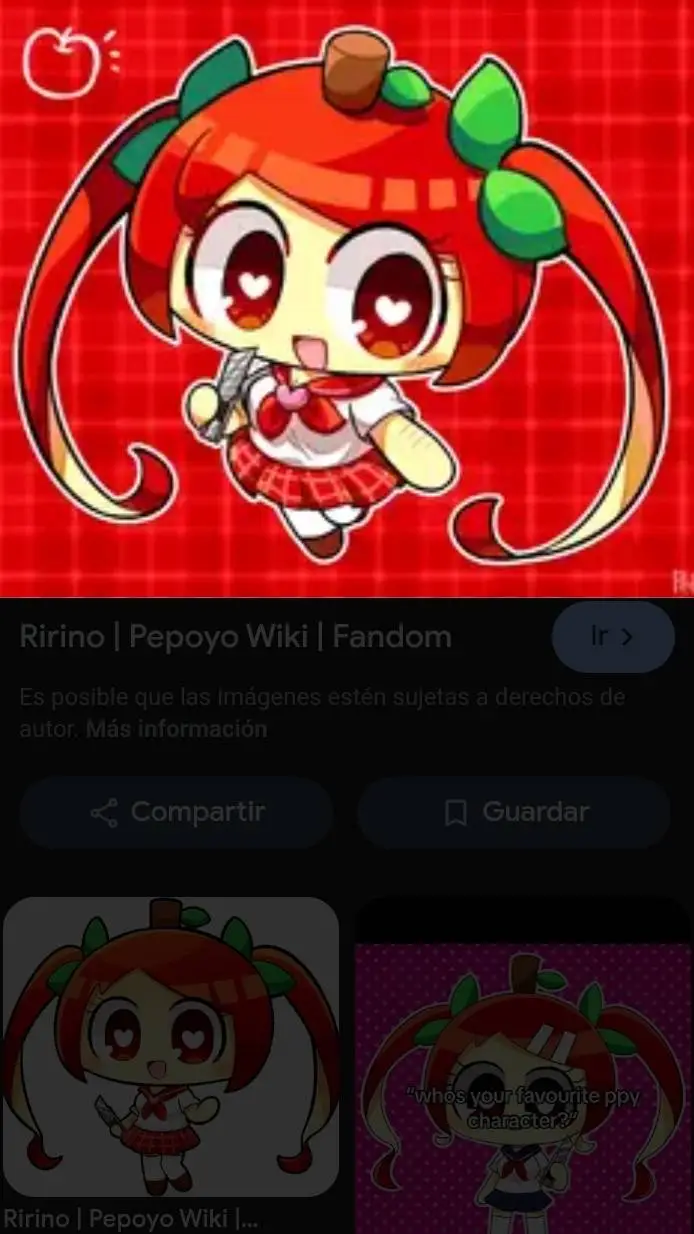 ai character: Ririno (Pepoyo) background