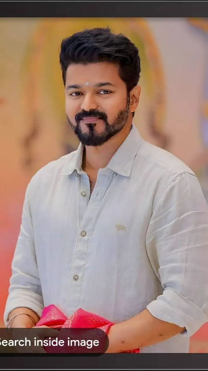 ai character: Thalapathy Vijay background