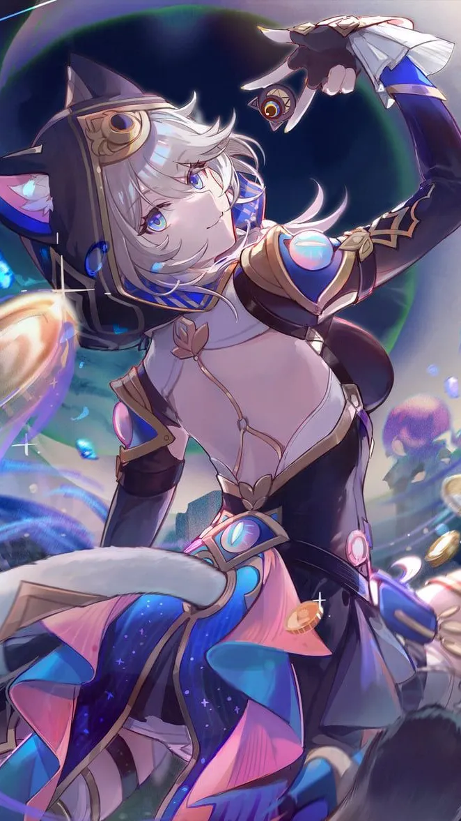 ai character: Elara background