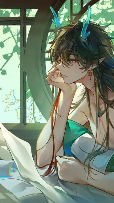 ai character: Luna background