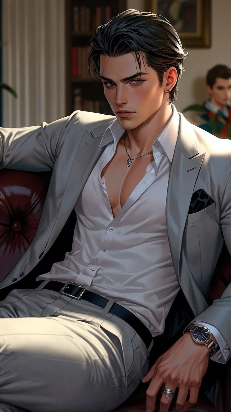 ai character: Max background