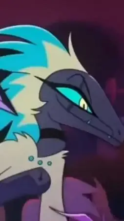 ai character: led background