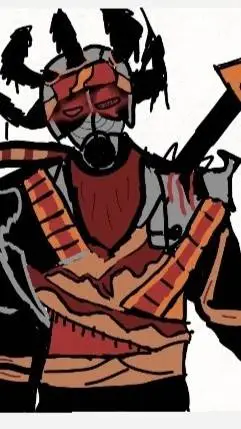 ai character: danger astro background