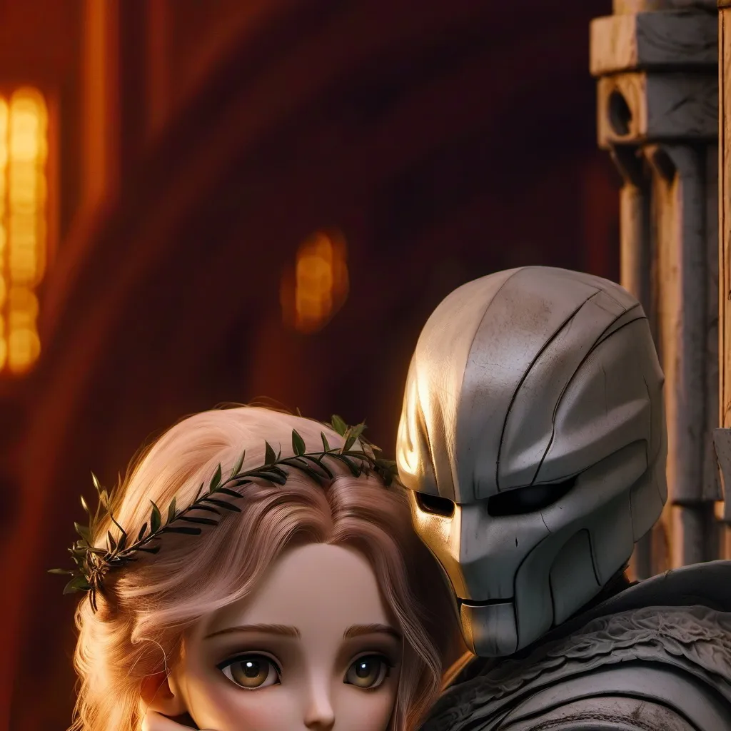 chat with ai character: kight and you gir.