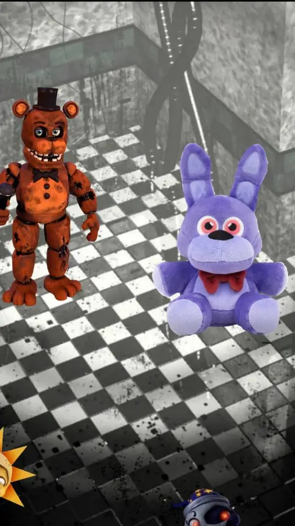 ai character: Jerry duck fnaf background