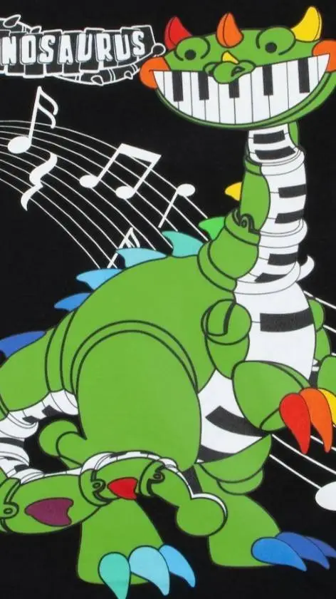 ai character: pianosaurus background