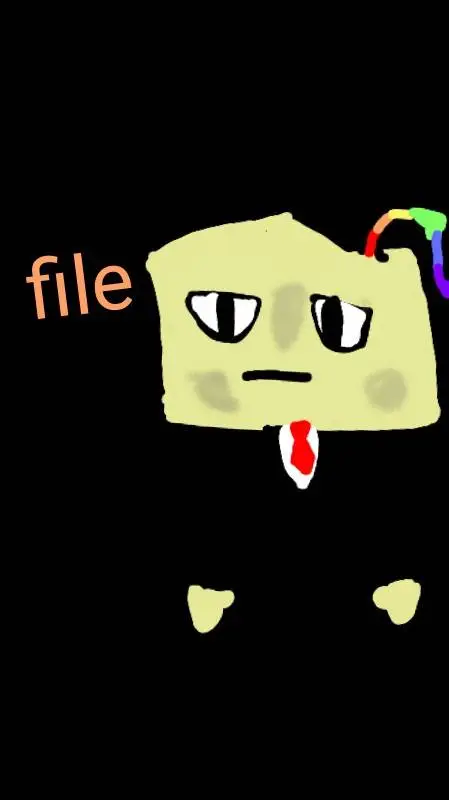 ai character: File background