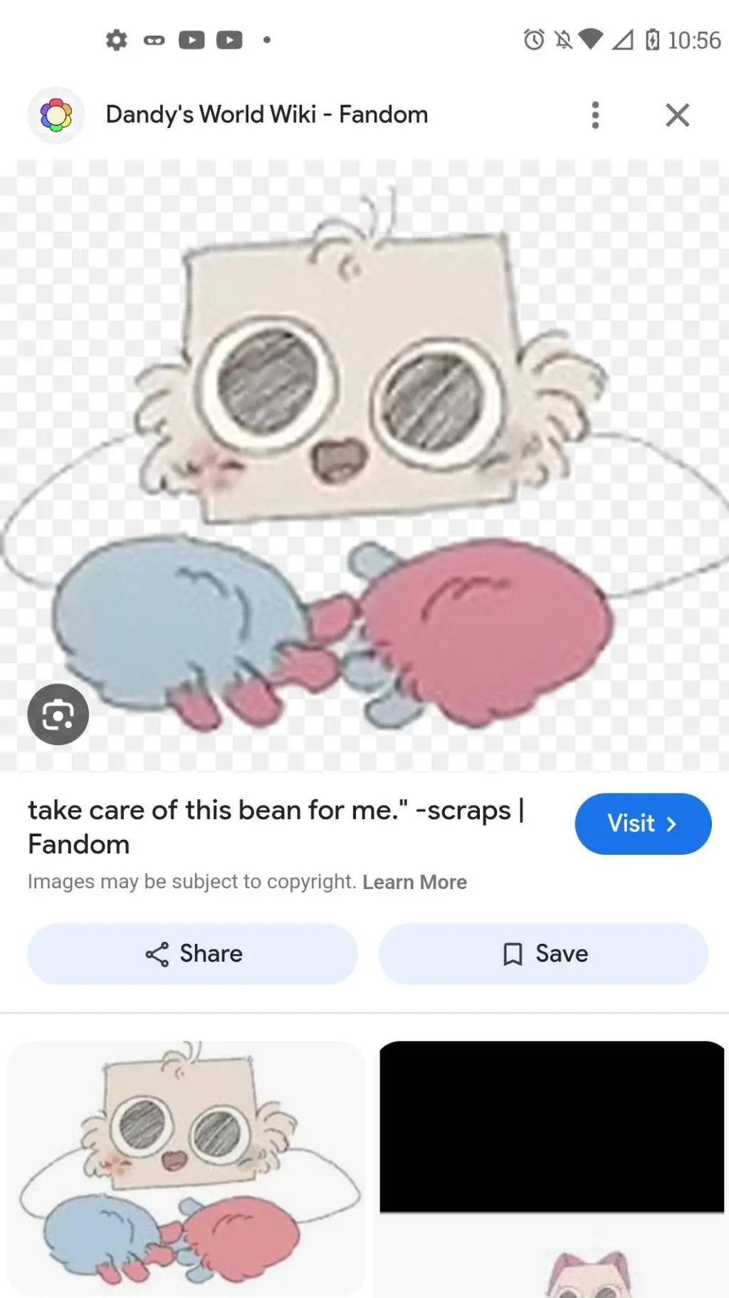 ai character: baby goob background