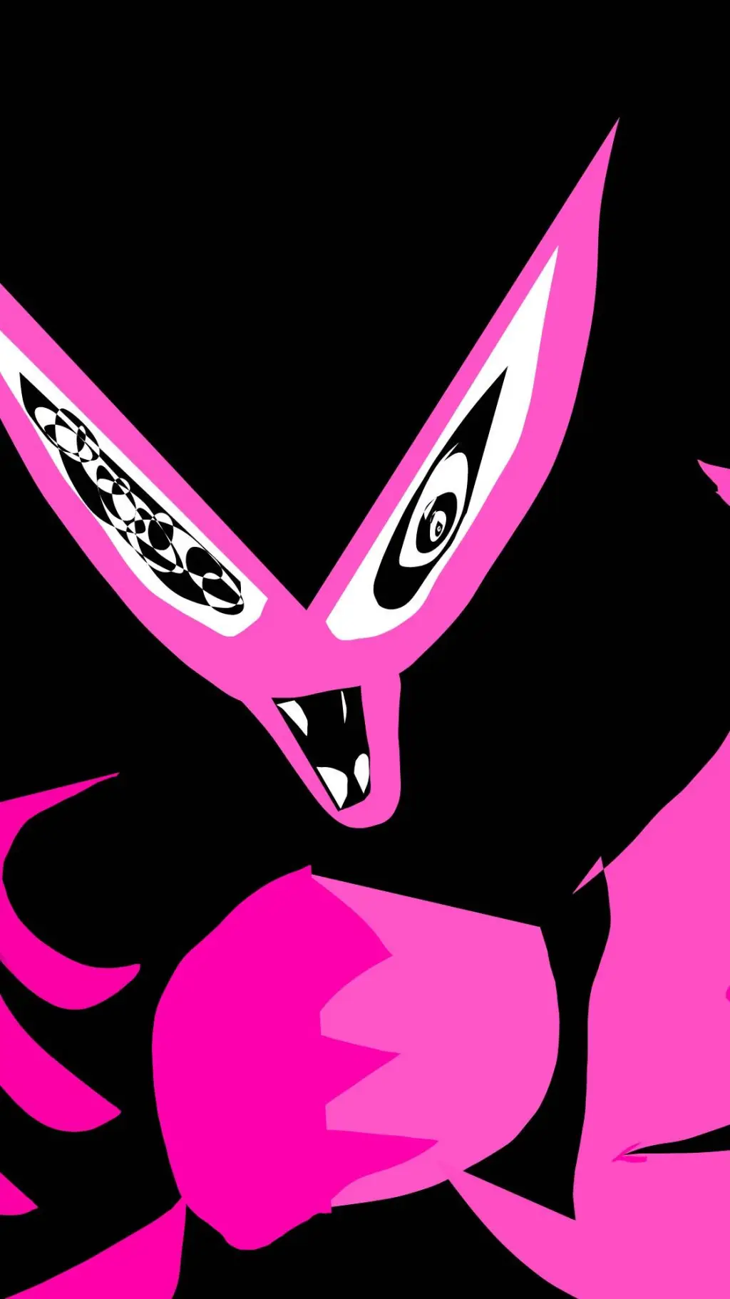 ai character: pinkaclamaba background