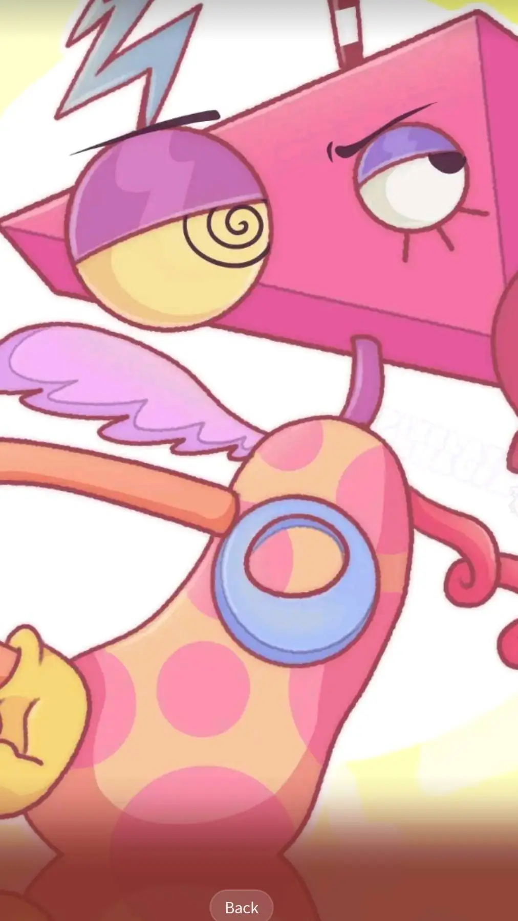 ai character: zooble background