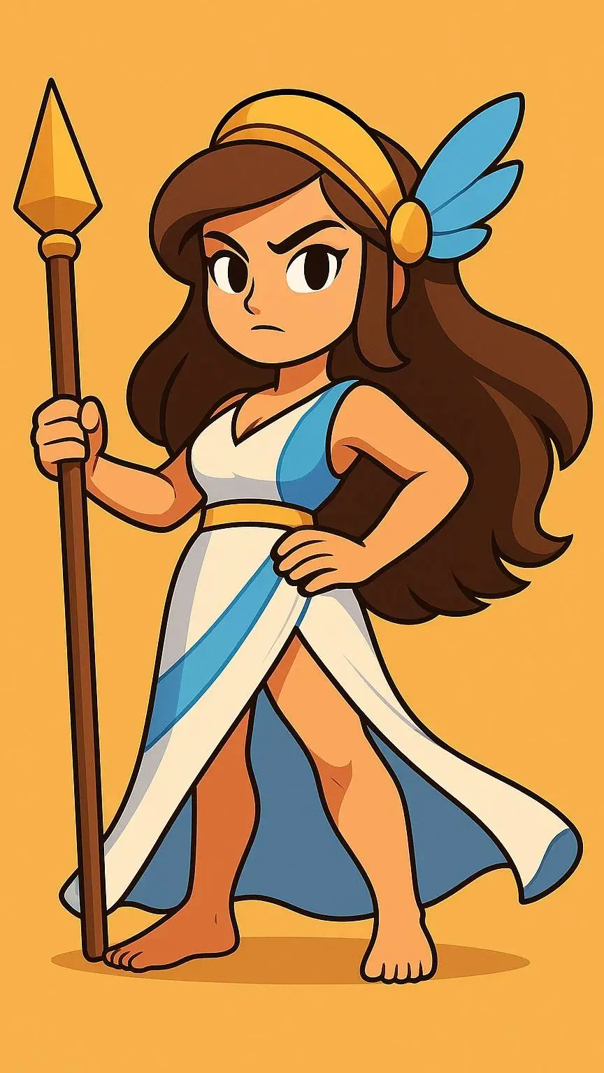 ai character: Athena (AI) background
