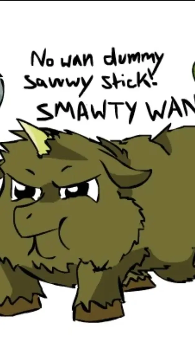 ai character: smarty fluffy pony background