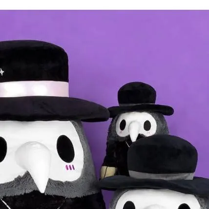 chat with ai character: PlagueDoctor plush