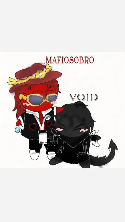 ai character: Mafiosobro & Void background