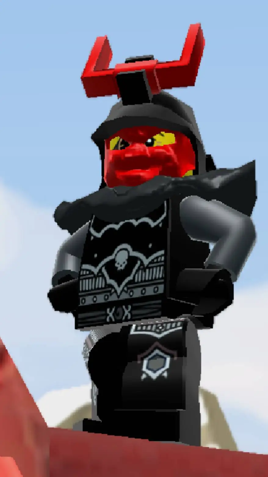 ai character: Ronin from ninjago background