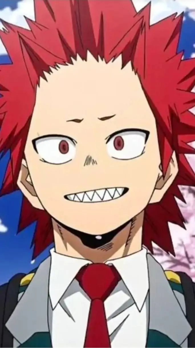 ai character: KIRISHIMA!!🥰❤ background