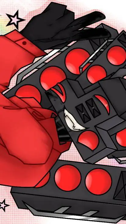 ai character: Titan speakerman background