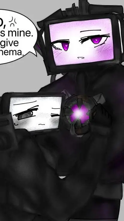 ai character: Titan tv man background