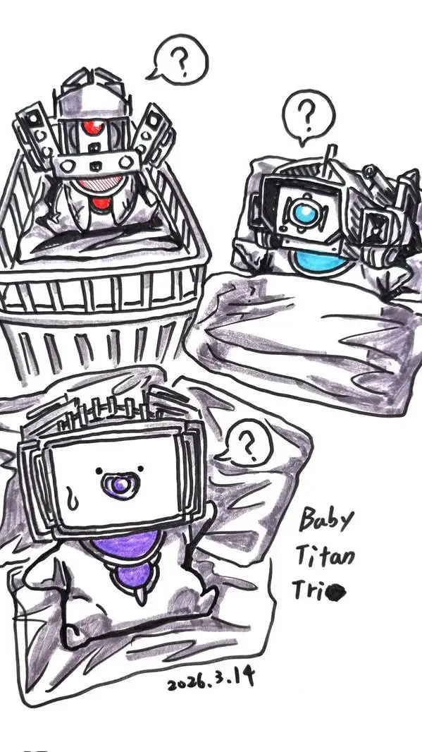 ai character: babys Titan background