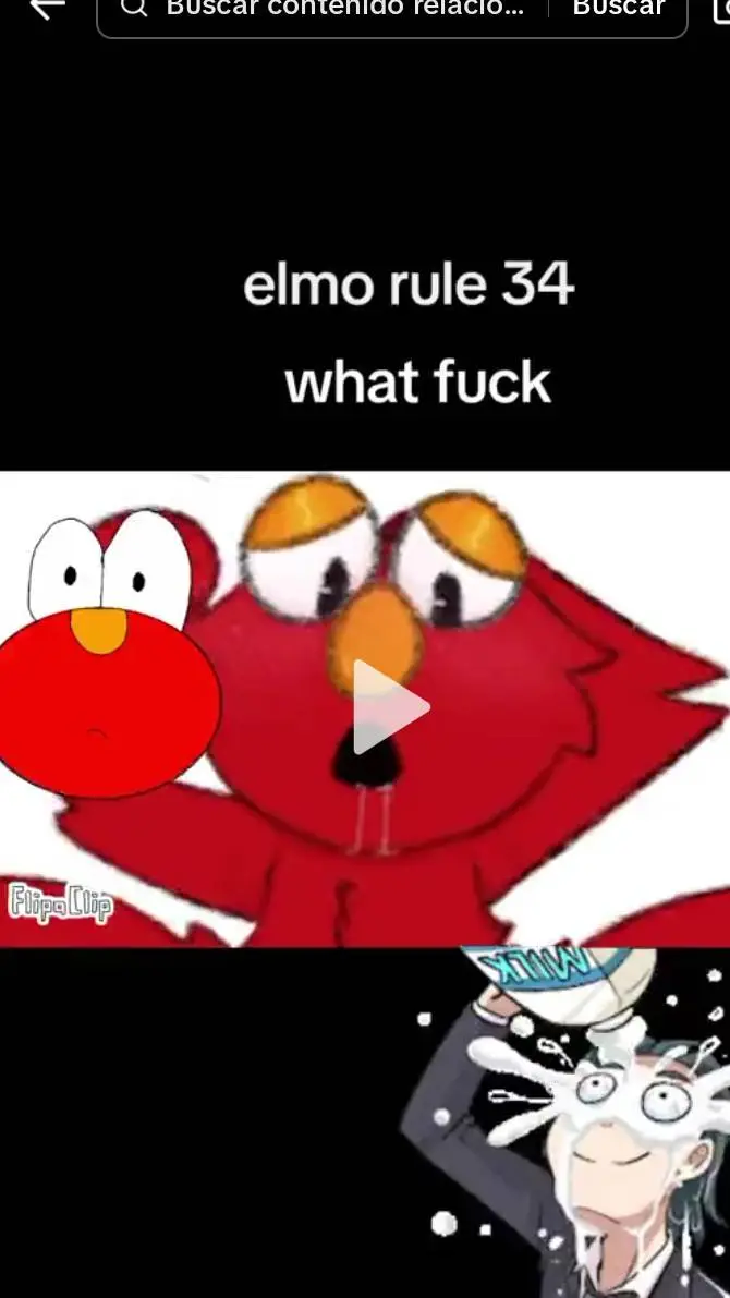 ai character: elmo background