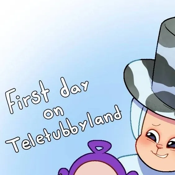 chat with ai character: tinky winky baby