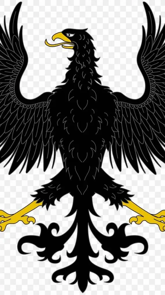 ai character: Germany symbol background
