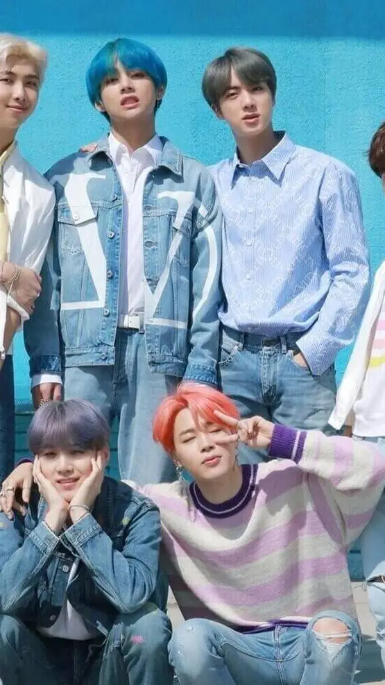 ai character: BTS💜 background