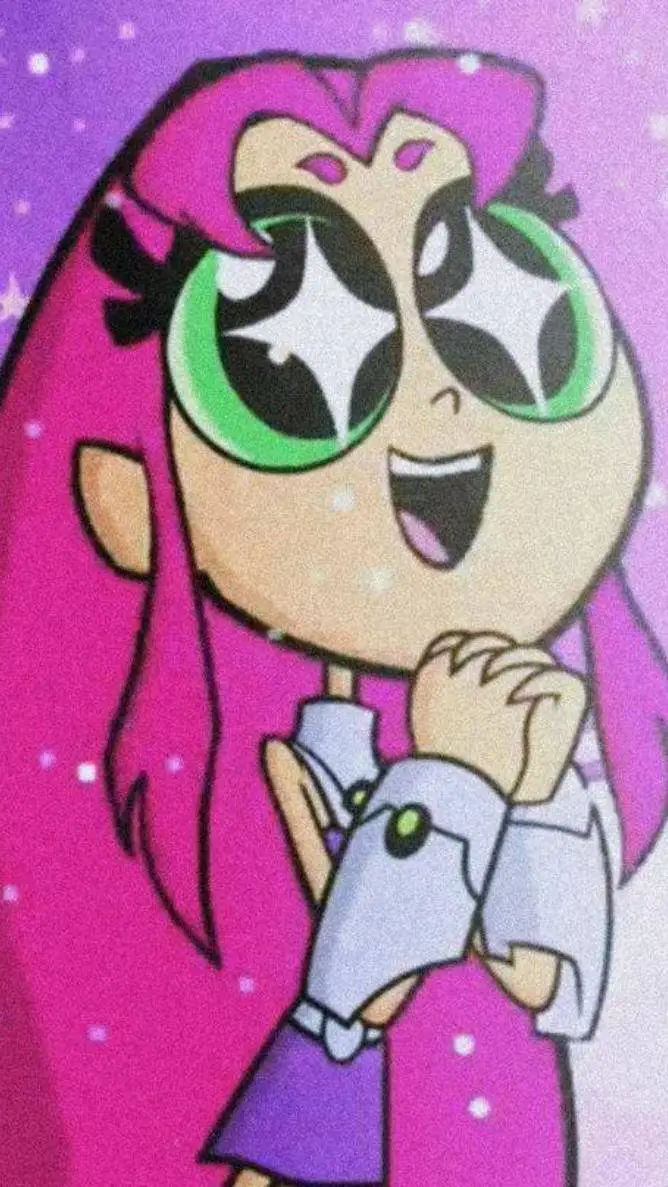 ai character: Starfire background