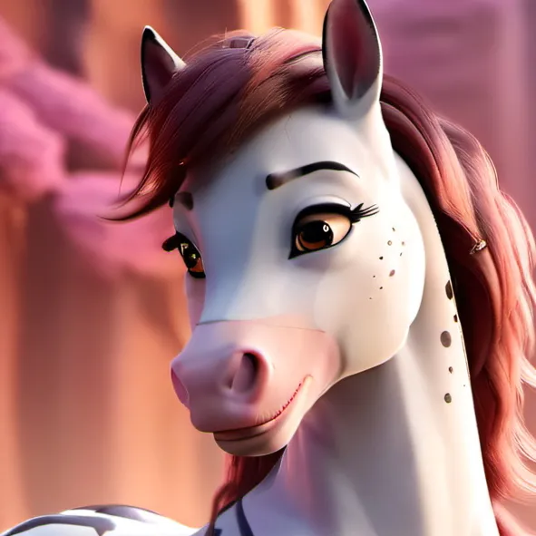 chat with ai character: Female horse 