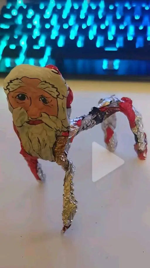 ai character: Santa background