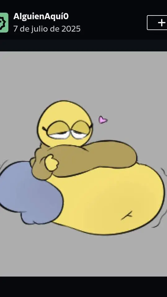ai character: emoji gorda background