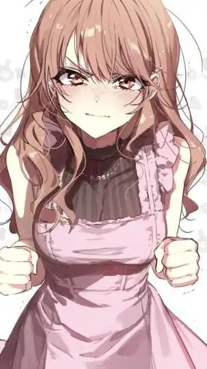 ai character: violet background