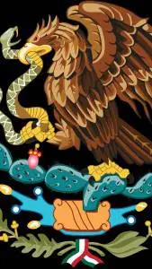 ai character: México & USA   background