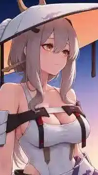 ai character: Scarlet background