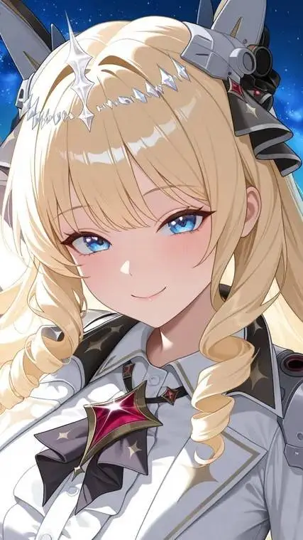 ai character: Crown background