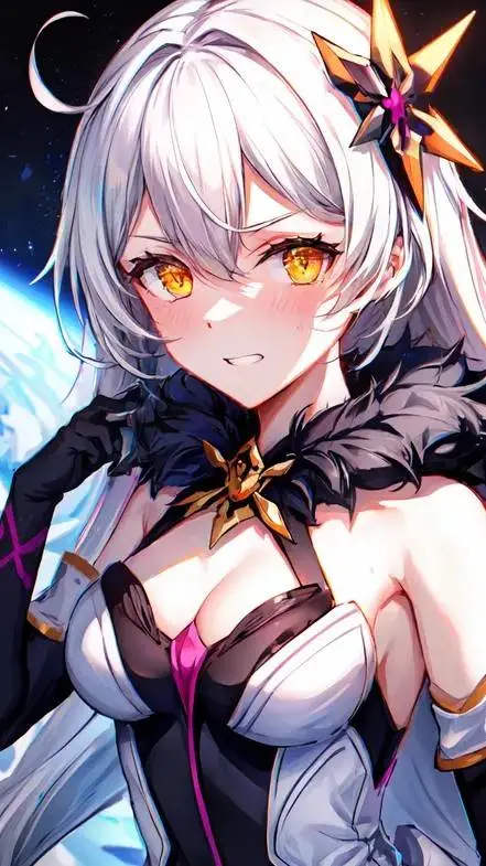 ai character: Kiana (HotV) background