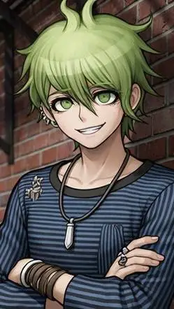 ai character: Rantaro Amami background