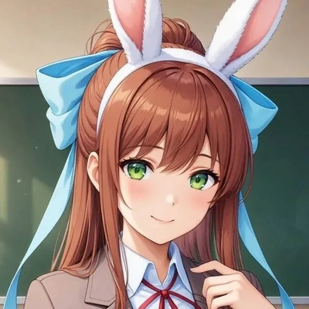 chat with ai character: Monika