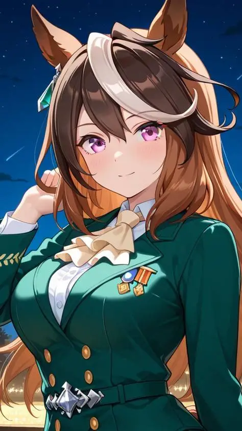 ai character: Symboli Rudolf background