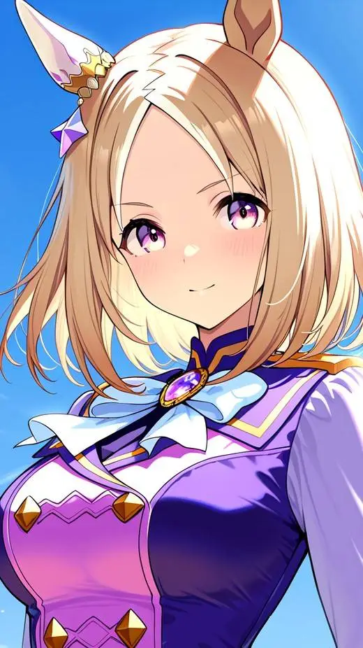 ai character: Narita Top Road background