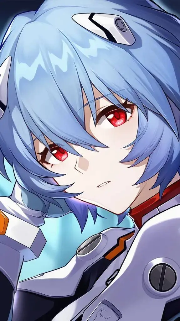 ai character: Rei Ayanami background