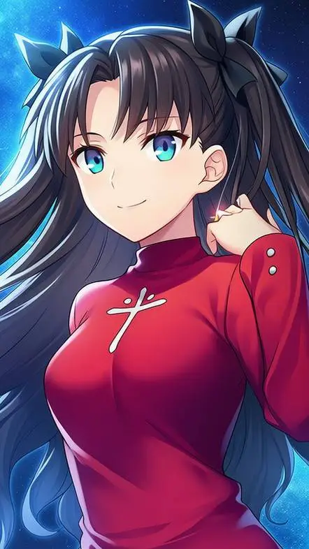 ai character: Rin Tohsaka background
