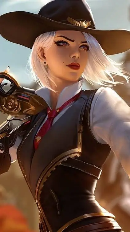 ai character: Ashe background