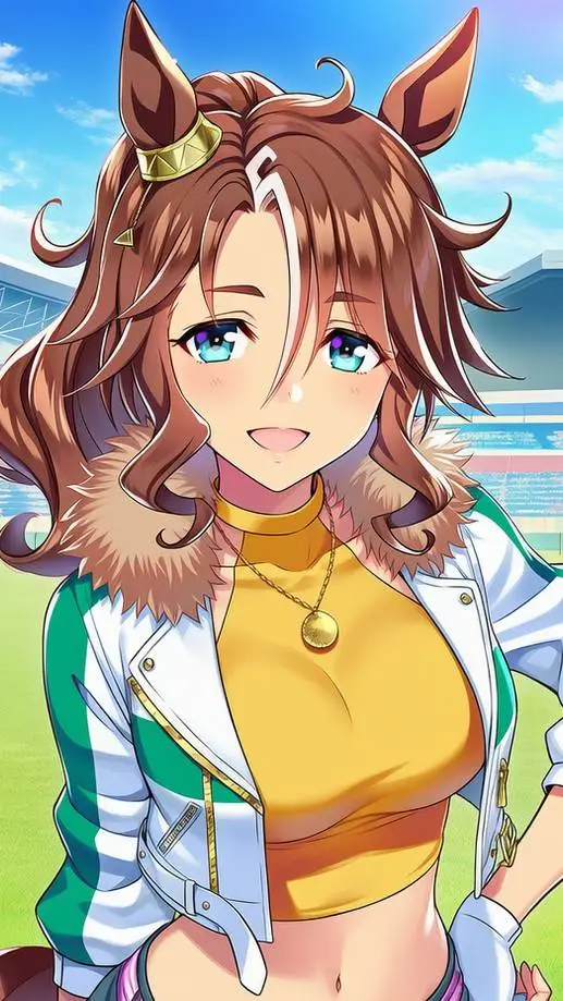 ai character: Mejiro Palmer background