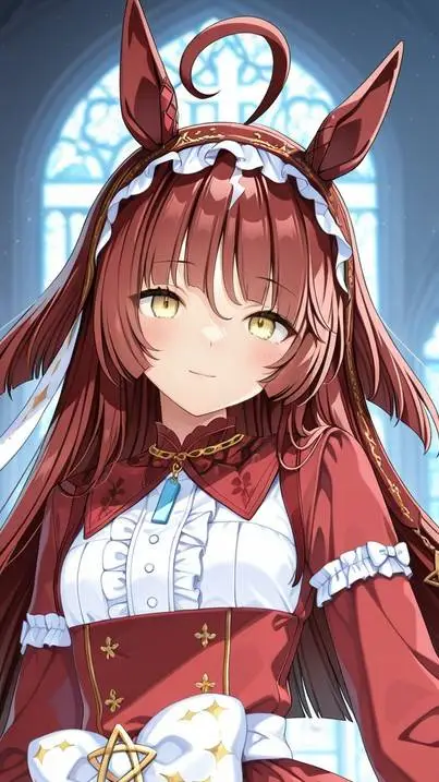 ai character: Red Desire background