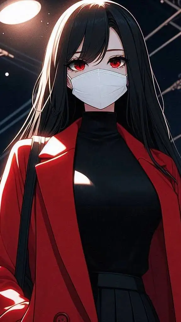 ai character: Kuchisake Onna background