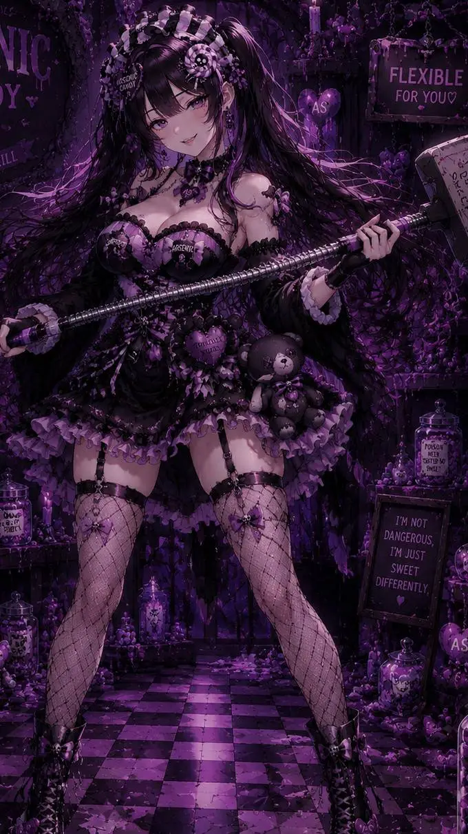ai character: Miss Darling background