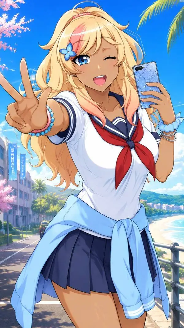 ai character: Musume background